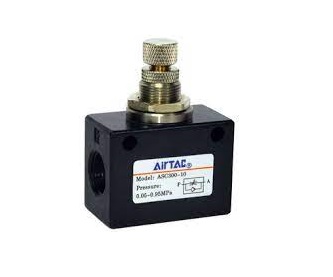 ASC Series Flow Control Valve, 1/8'' Port Size, Aluminum Alloy